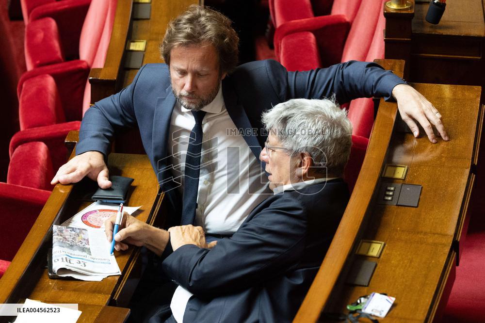 Examination of a PS motion of no confidence against the French prime minister - Paris RL