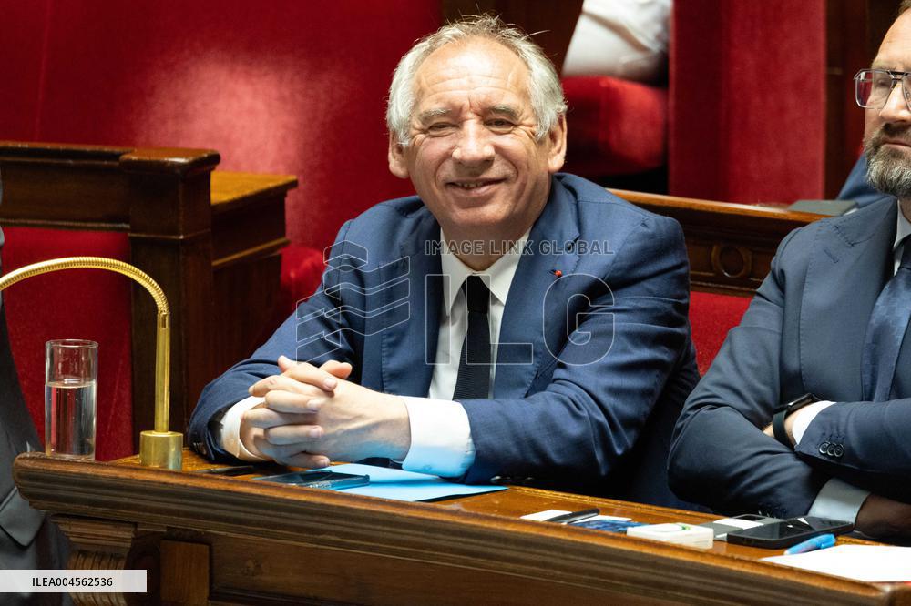 Examination of a PS motion of no confidence against the French prime minister - Paris RL