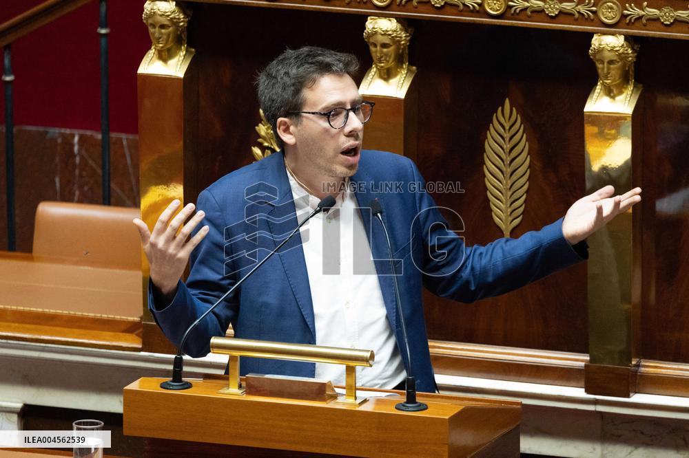 Examination of a PS motion of no confidence against the French prime minister - Paris RL