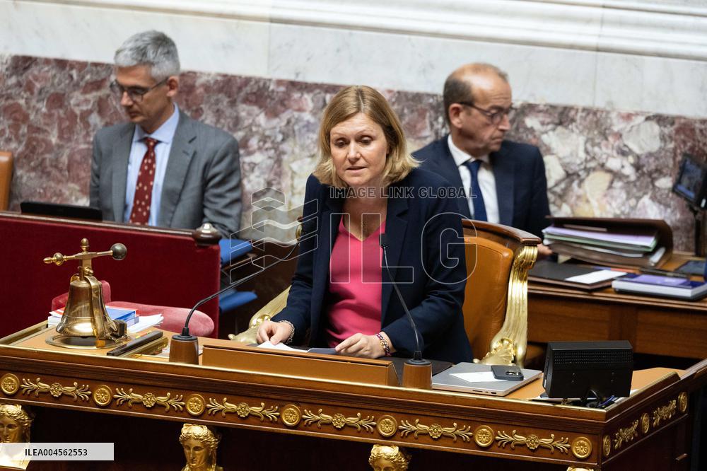 Examination of a PS motion of no confidence against the French prime minister - Paris RL