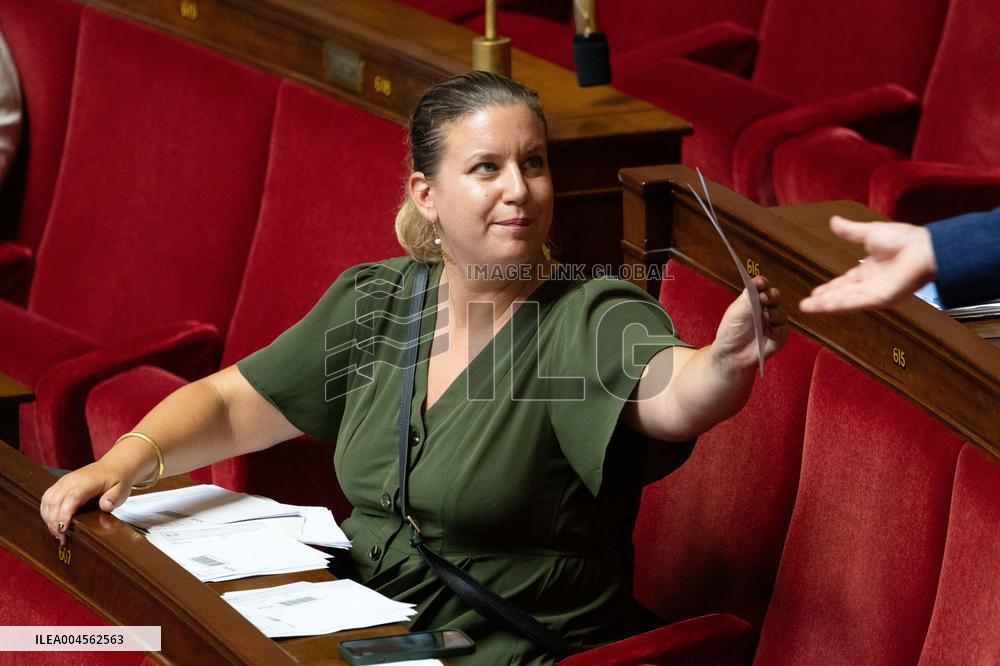 Examination of a PS motion of no confidence against the French prime minister - Paris RL