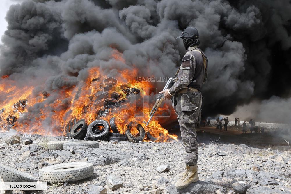 Narcotics Destruction - Yemen