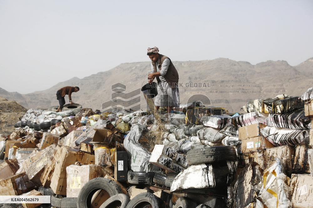 Narcotics Destruction - Yemen