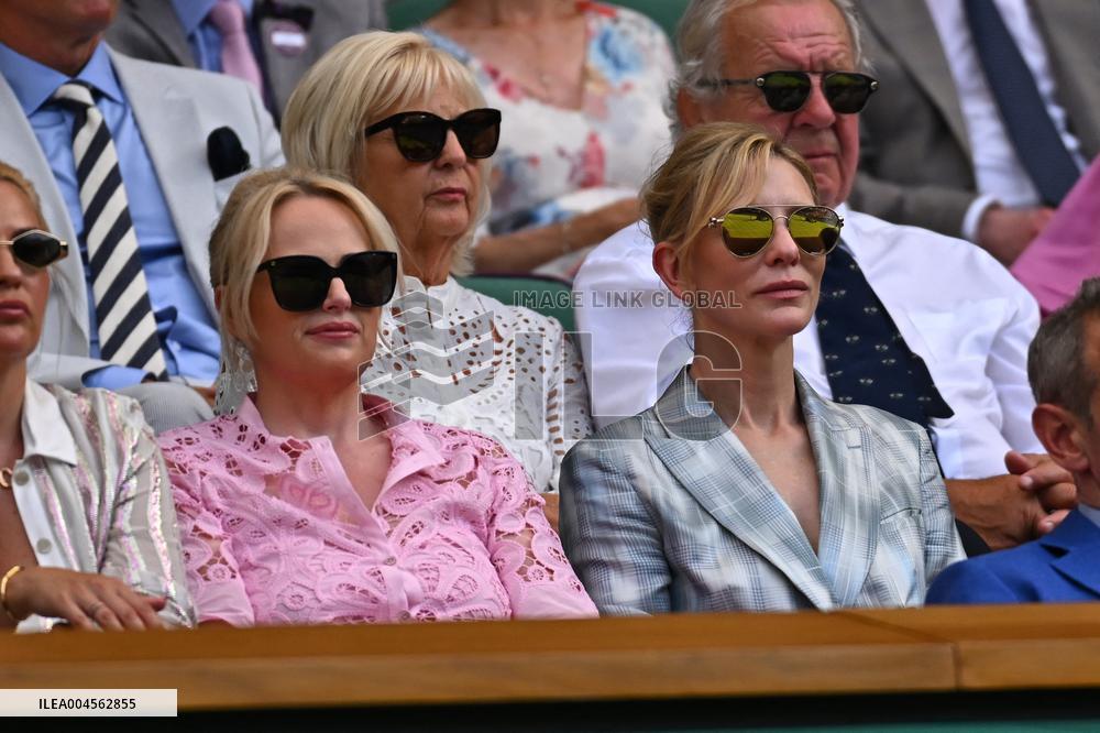Wimbledon - Rebel Wilson And Cate Blanchett In The Stands