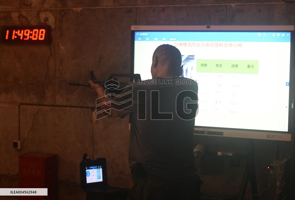 Citizens Enjoy Coolness in The Air-raid Shelter in Hangzhou