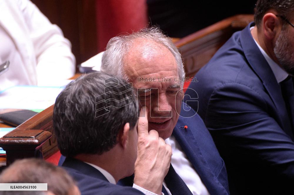 Question Session To The Government - Paris