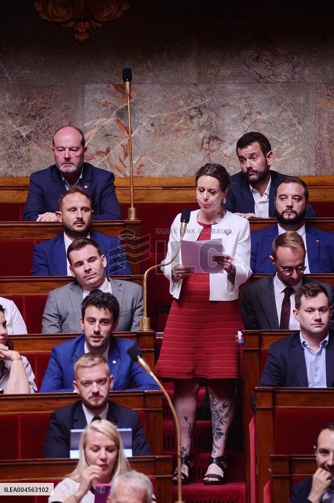 Question Session To The Government - Paris