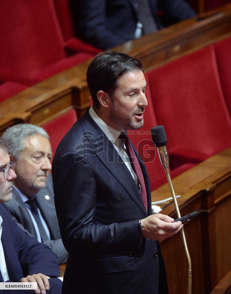 Question Session To The Government - Paris