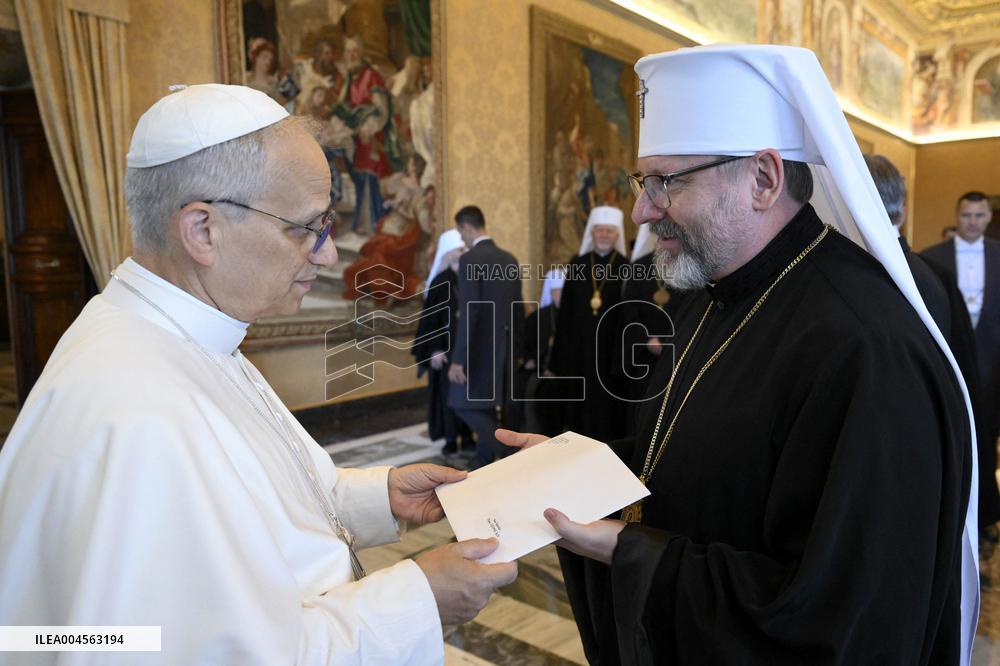 Pope Leo XIV Meets Ukrainian Bishops - Vatican