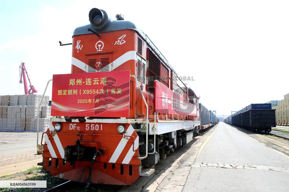 Scheduled Sea-rail Intermodal Train