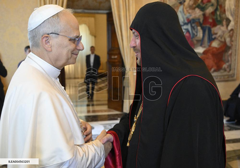 Pope Leo XIV Meets Ukrainian Bishops - Vatican