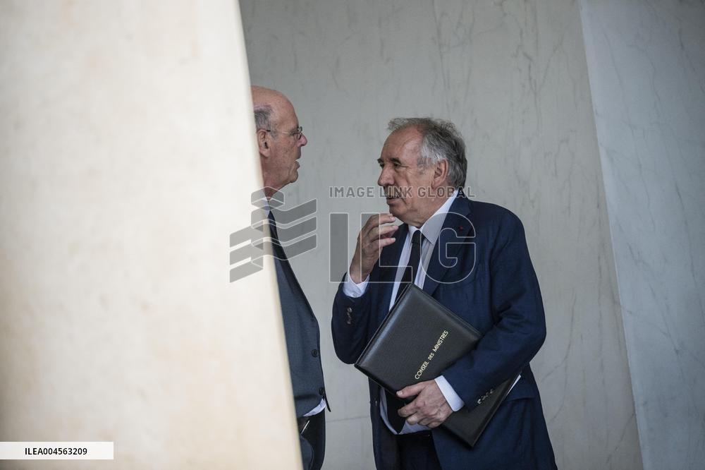 Weekly Cabinet Meeting - Paris