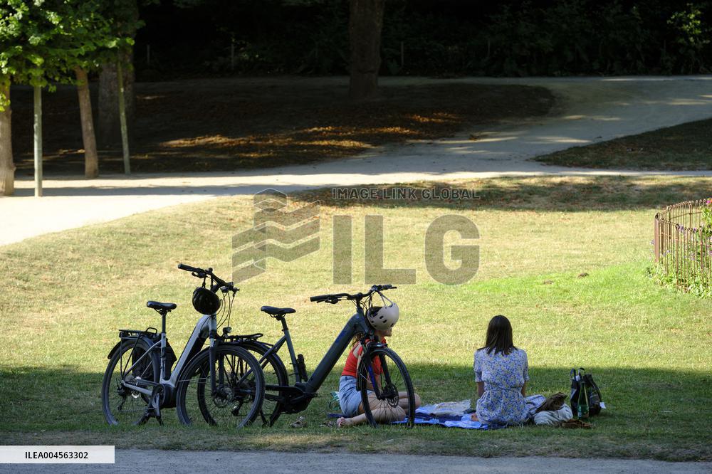 Heatwave in Brussels - Belgium