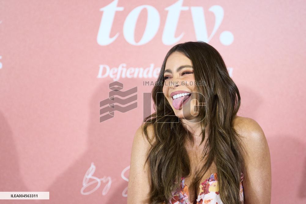 Sofía Vergara Presents Toty, Her Beauty Brand With Cantabria Labs - Madrid
