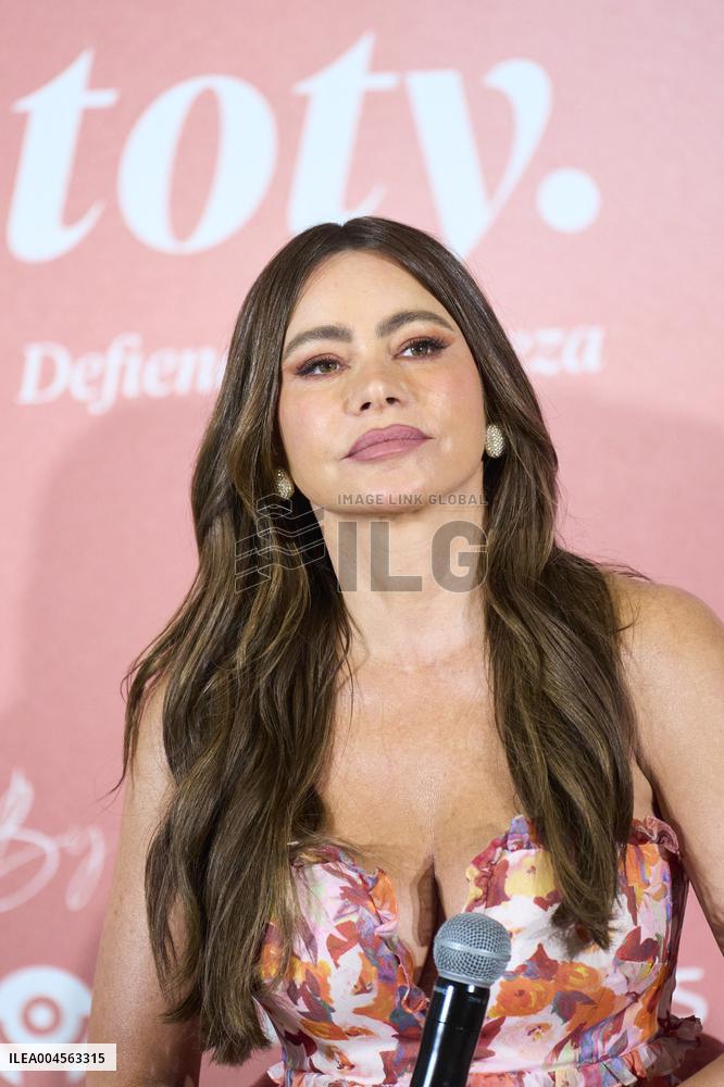 Sofía Vergara Presents Toty, Her Beauty Brand With Cantabria Labs - Madrid