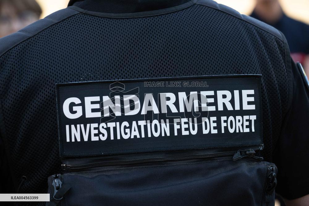 Illustration - Firefighters Response to Fires in Var - France