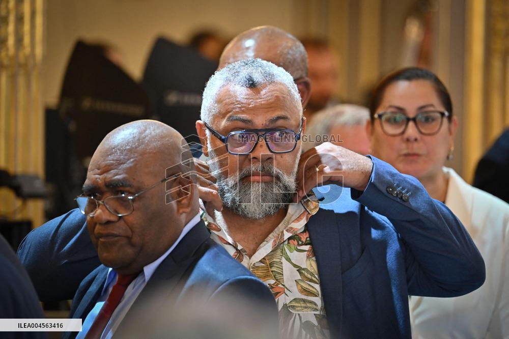Summit for The Future of New Caledonia - Paris