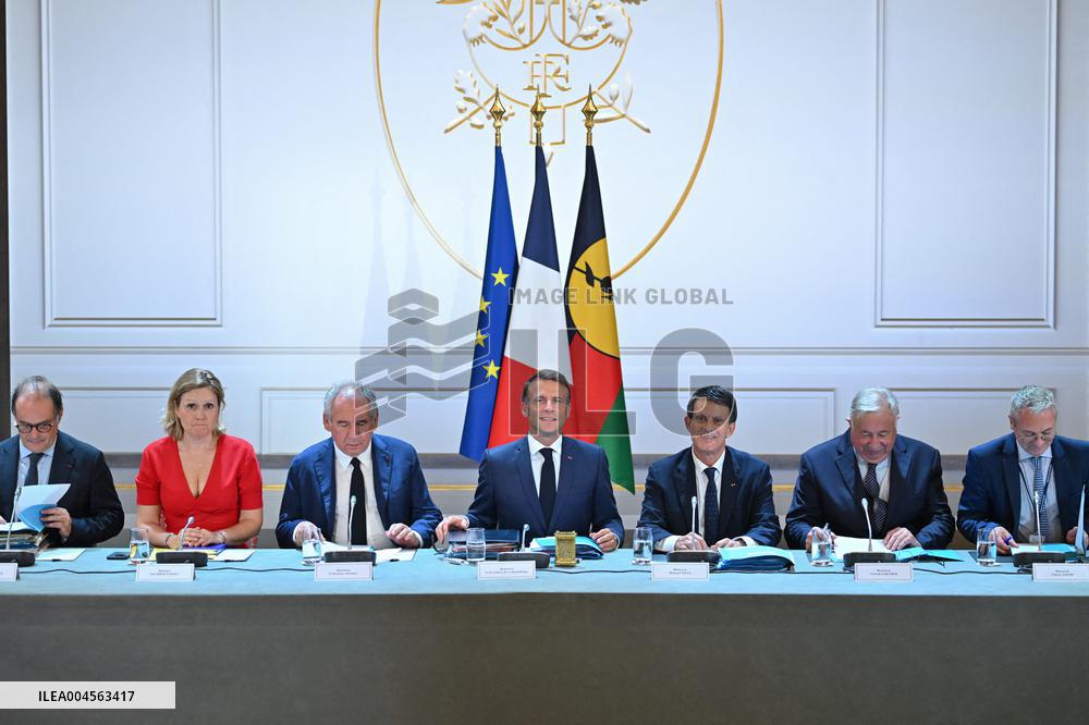 Summit for The Future of New Caledonia - Paris