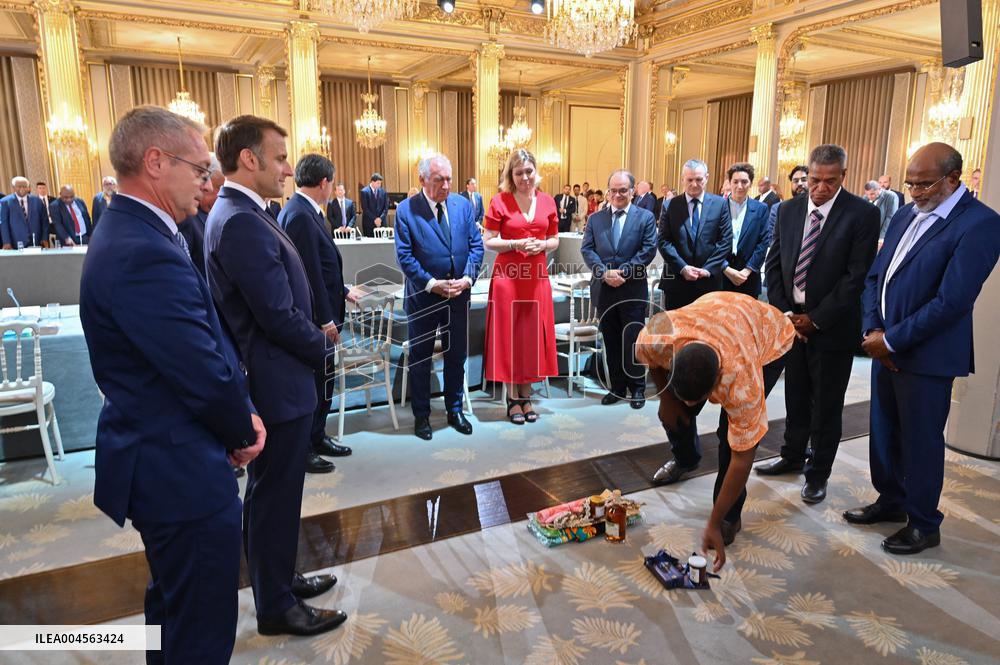 Summit for The Future of New Caledonia - Paris