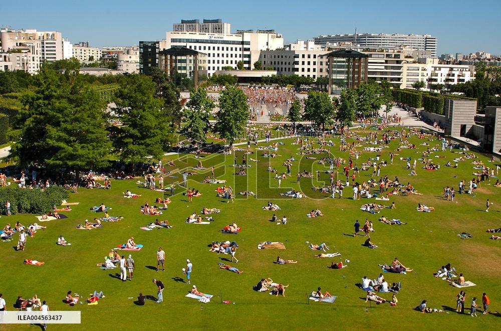 Illustration - Heatwave - Paris