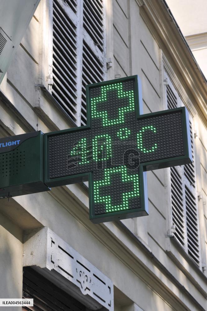 Illustration - Heatwave - Paris