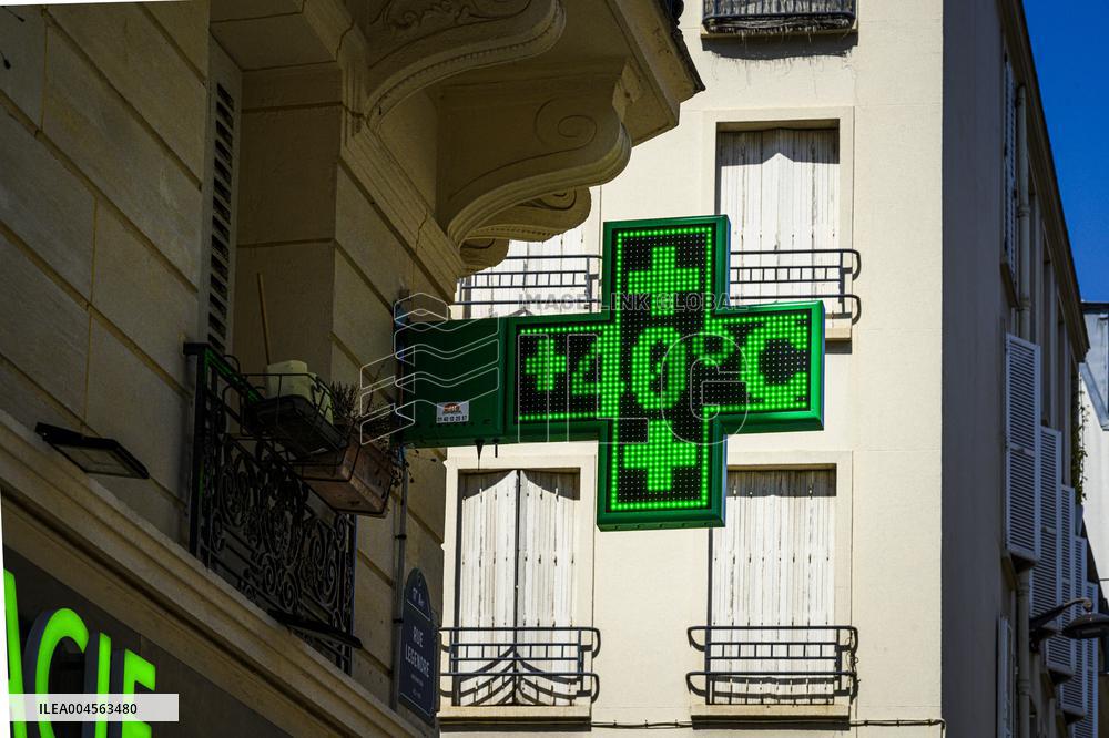 Illustration - Heatwave - Paris