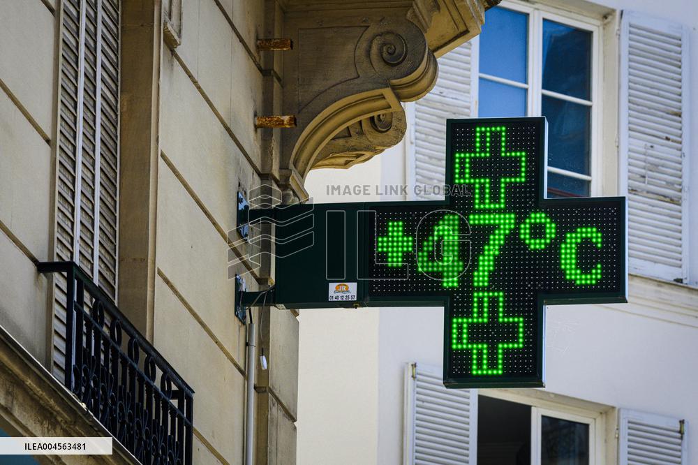 Illustration - Heatwave - Paris