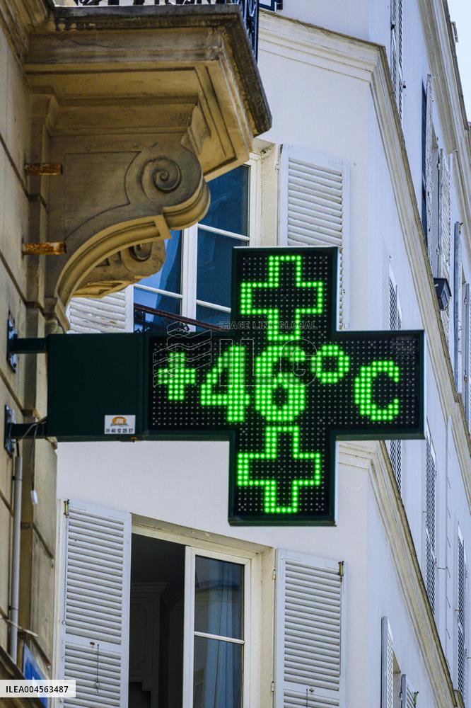 Illustration - Heatwave - Paris