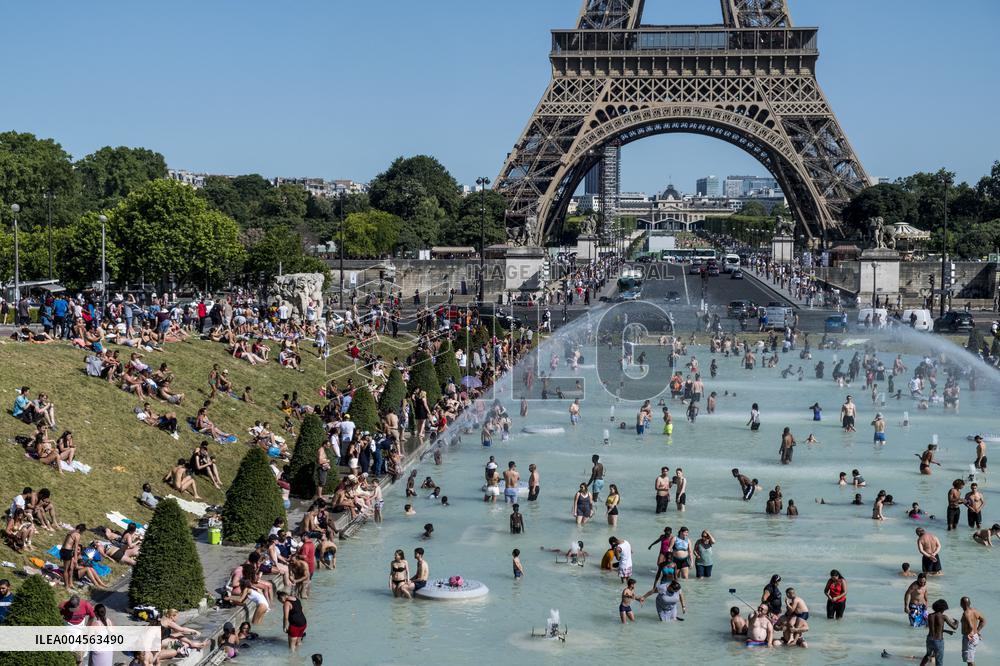 Illustration - Canicule - Paris