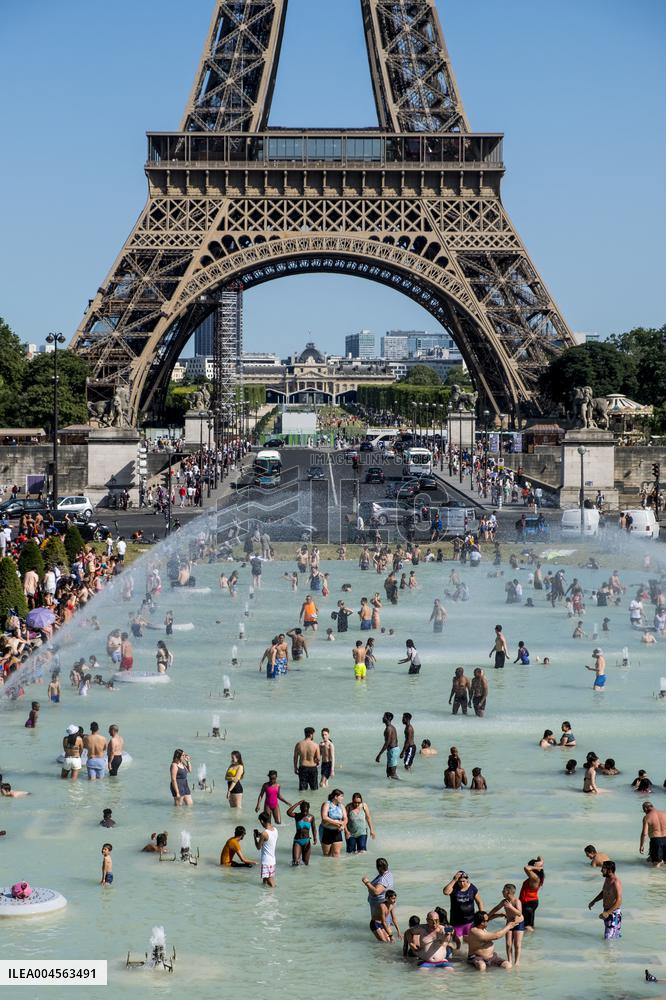 Illustration - Canicule - Paris