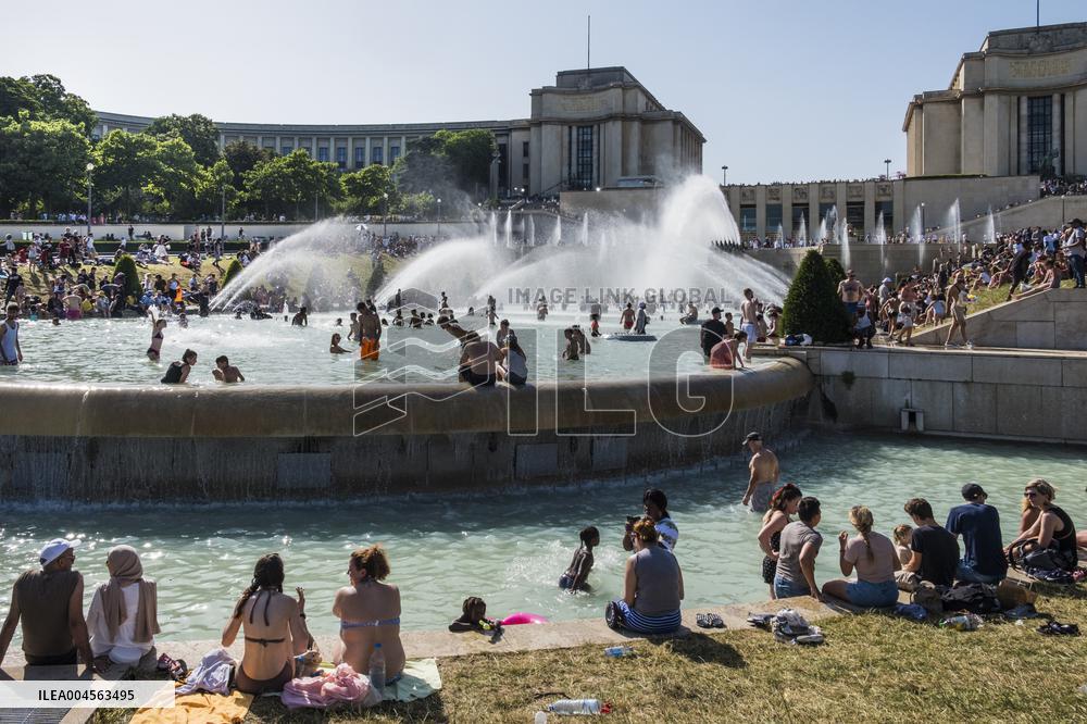 Illustration - Canicule - Paris