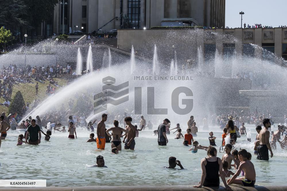 Illustration - Canicule - Paris