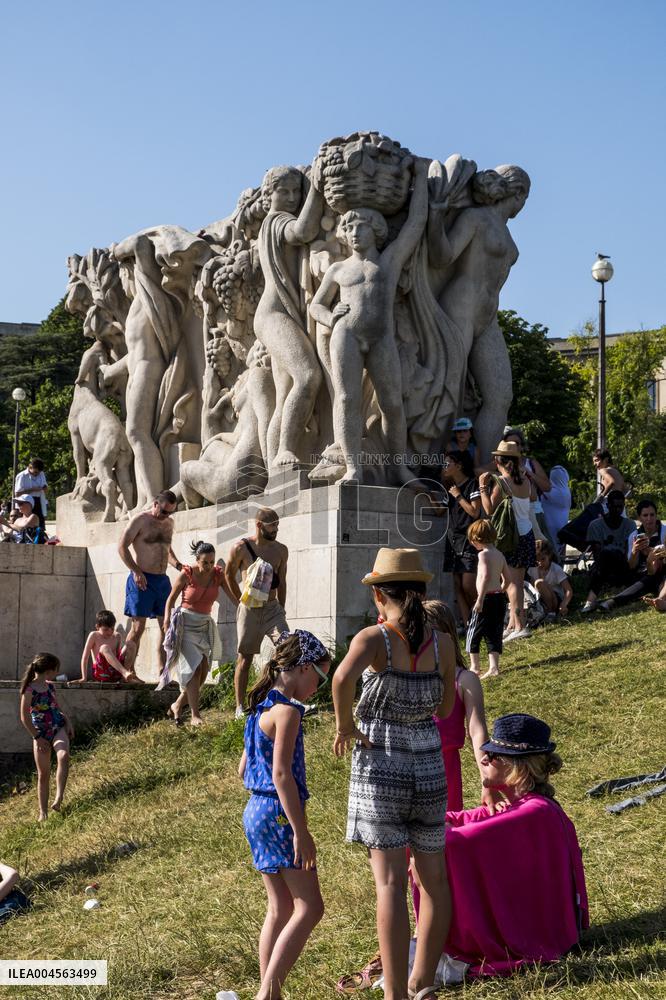 Illustration - Canicule - Paris