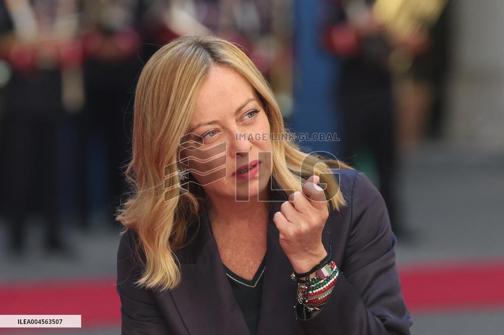 PM Welcomes Ecuador President at Palazzo Chigi - Rome