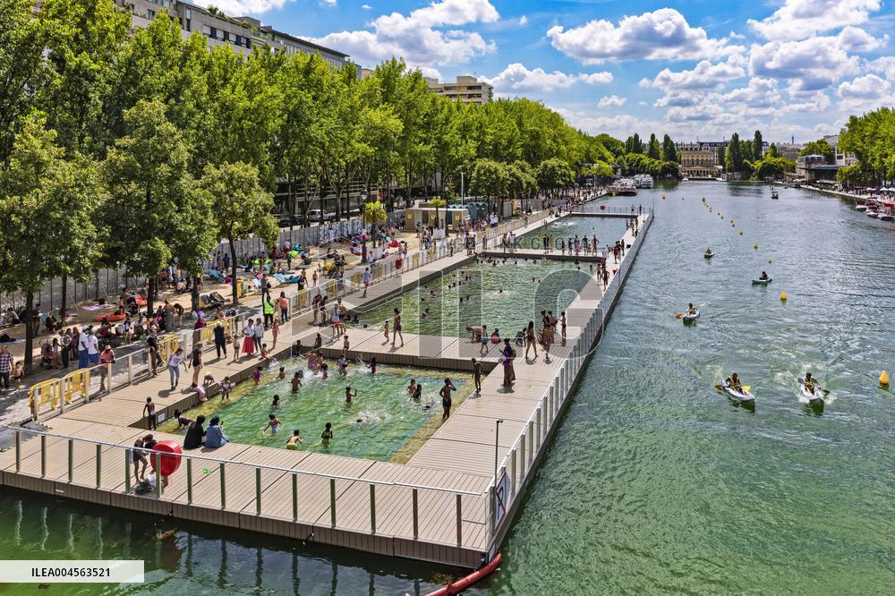 Illustration - Heatwave - Paris