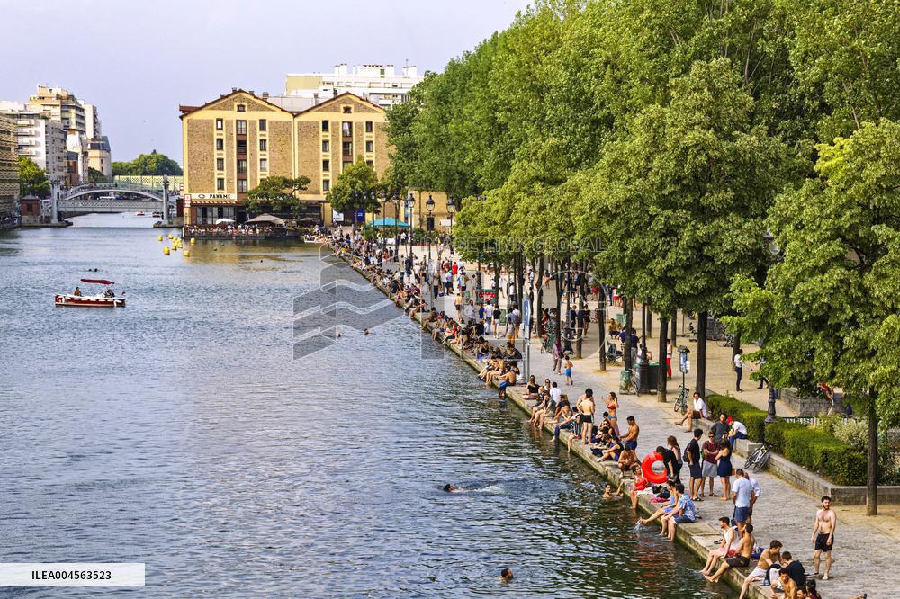 Illustration - Heatwave - Paris