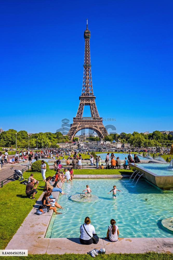 Illustration - Heatwave - Paris