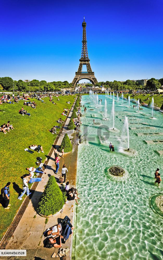 Illustration - Heatwave - Paris