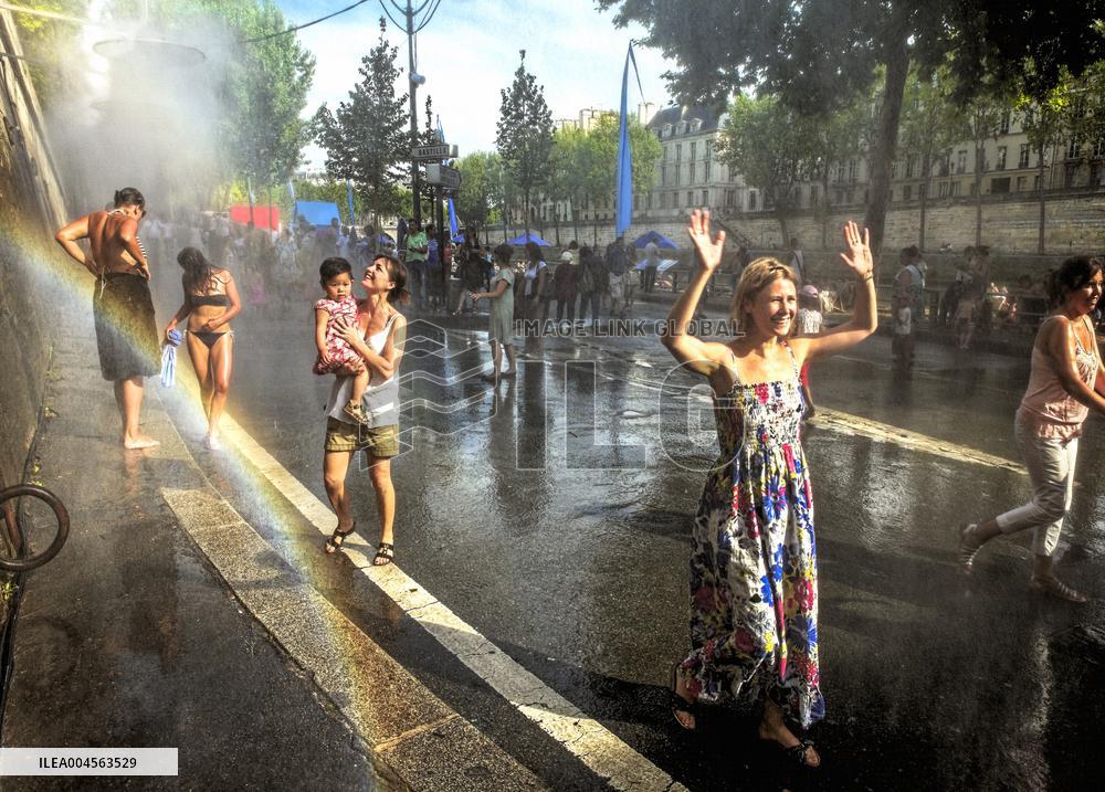 Illustration - Heatwave - Paris