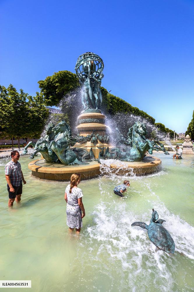 Illustration - Heatwave - Paris