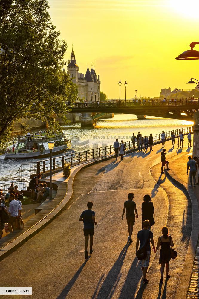 Illustration - Heatwave - Paris