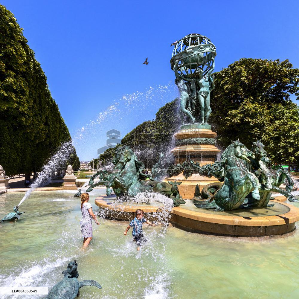 Illustration - Heatwave - Paris