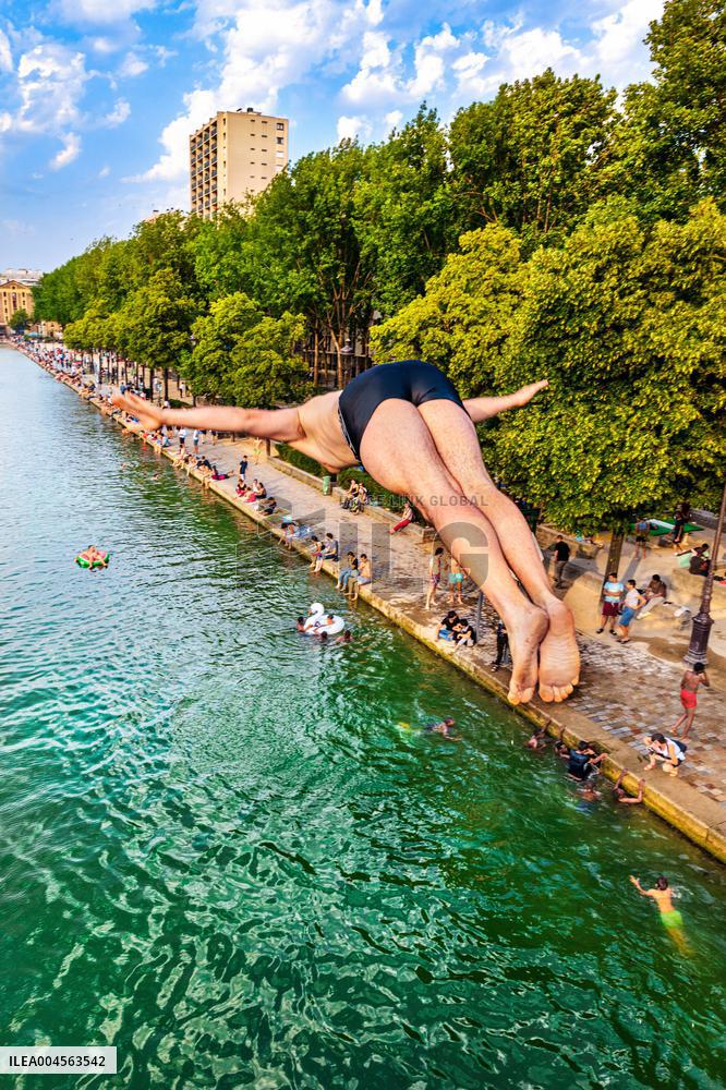 Illustration - Heatwave - Paris