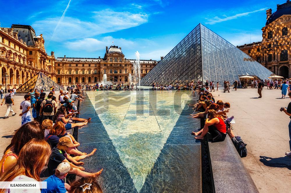 Illustration - Heatwave - Paris