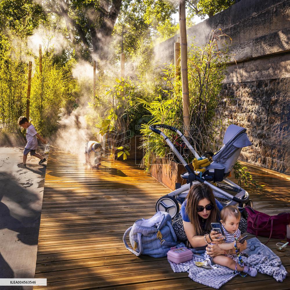 Illustration - Heatwave - Paris