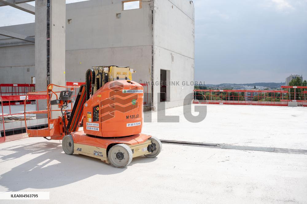 Illustration of the site of the Centre Pompidou Francilien - Massy AJ