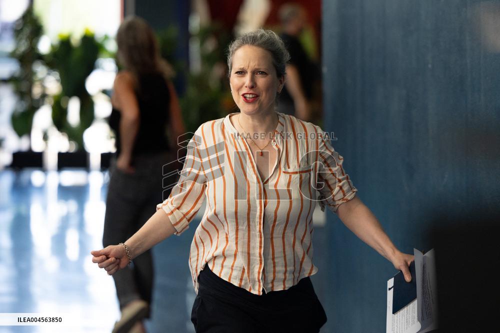 Press conference on a joint candidacy by left parties for the 2027 presidential election - Bagneux RL