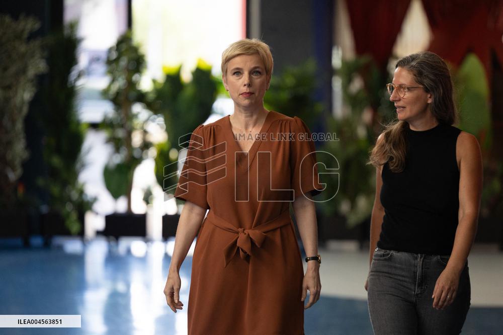 Press conference on a joint candidacy by left parties for the 2027 presidential election - Bagneux RL