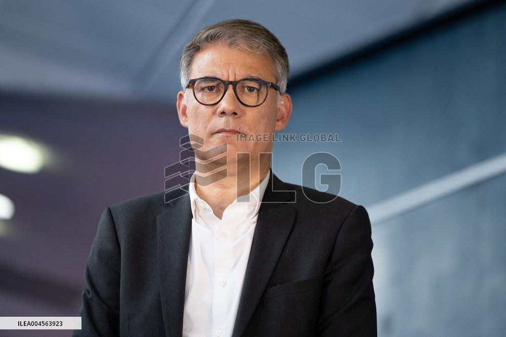 Press conference on a joint candidacy by left parties for the 2027 presidential election - Bagneux RL