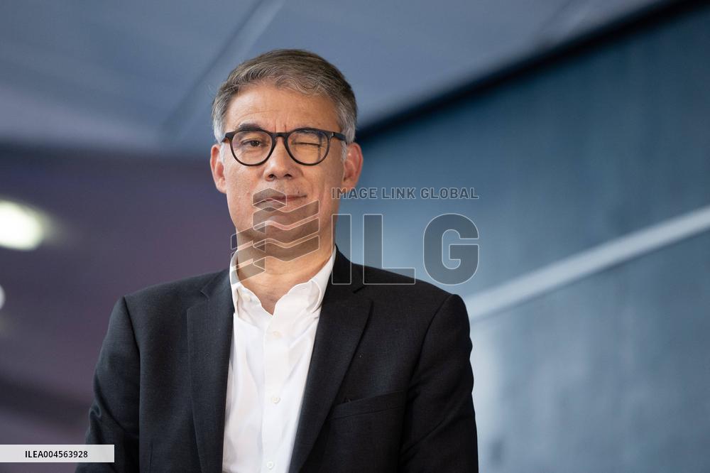 Press conference on a joint candidacy by left parties for the 2027 presidential election - Bagneux RL